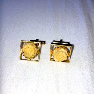 Ivory cuff links